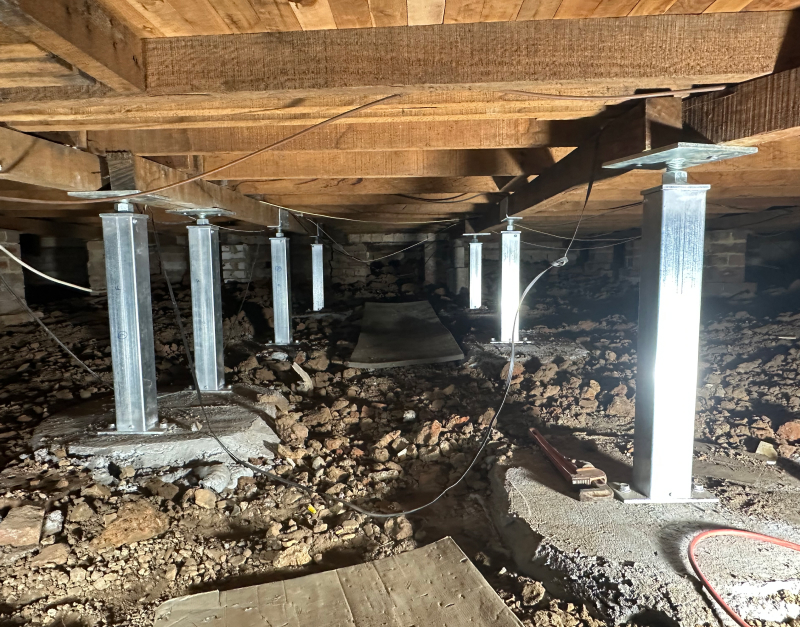 Underpinning St Clair