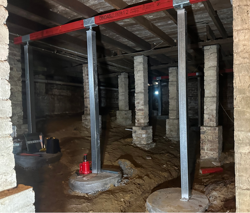 Underpinning and Pier Replacements Wentworth Falls